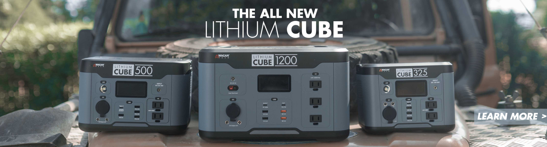 The New Wagan Lithium Cube - Available now