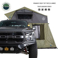 NOMADIC 4 ROOF TOP TENT ANNEX GREEN BASE WITH BLACK FLOOR & TRAVEL COVER - Get Rigged Co.