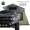 NOMADIC 4 ROOF TOP TENT ANNEX GREEN BASE WITH BLACK FLOOR & TRAVEL COVER - Get Rigged Co.