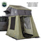NOMADIC 4 ROOF TOP TENT ANNEX GREEN BASE WITH BLACK FLOOR & TRAVEL COVER - Get Rigged Co.