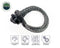 Combo Pack Soft Shackle 7/16" 41,000 lb. With Collar and Recovery Ring 2.5" 10,000 lb. Red - [Get Rigged Co]