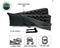 Recovery Ramp With Pull Strap and Storage Bag - Black/Black - [Get Rigged Co]