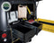 Cargo Box With Slide Out Drawer & Working Station Size - Black Powder Coat - [Get Rigged Co]