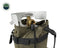 Propane Bag With Handle And Straps - #16 Waxed Canvas - [Get Rigged Co]