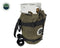 Propane Bag With Handle And Straps - #16 Waxed Canvas - [Get Rigged Co]