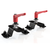 High Lift Jack Mounts Set of Two Powdercoat Black Satin Texture Prinsu - [Get Rigged Co]