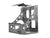 Dual Can Carrier Powdercoat Black CBI Offroad - [Get Rigged Co]