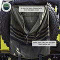Extra Large Trash Bag Tire Mount - #16 Waxed Canvas Universal - [Get Rigged Co]