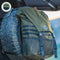 Extra Large Trash Bag Tire Mount - #16 Waxed Canvas Universal - [Get Rigged Co]