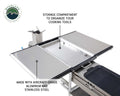 Komodo Camp Kitchen - Dual Grill, Skillet, Folding Shelves, and Rocket Tower - Stainless Steel - [Get Rigged Co]