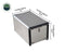 Komodo Camp Kitchen - Dual Grill, Skillet, Folding Shelves, and Rocket Tower - Stainless Steel - [Get Rigged Co]