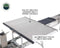 Komodo Camp Kitchen - Dual Grill, Skillet, Folding Shelves, and Rocket Tower - Stainless Steel - [Get Rigged Co]