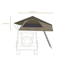 HI VIEW 1600 ROOF TOP TENT - [Get Rigged Co]