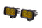Stage Series 2" SAE/DOT Yellow Sport Standard LED Pod (pair) - [Get Rigged Co]