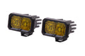 Stage Series 2" SAE/DOT Yellow Sport Standard LED Pod (pair) - [Get Rigged Co]