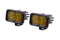 Stage Series 2" SAE/DOT Yellow Sport Standard LED Pod (pair) - [Get Rigged Co]