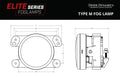 Elite Series Fog Lamps for 2020-2022 Jeep JT Gladiator (pair) - [Get Rigged Co]