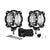 6" Pro6 Gravity® LED - Infinity Ring - 2-Light System- SAE/ECE - 20W Driving Beam - [Get Rigged Co]