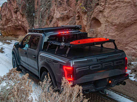 FORD F150 (2015-CURRENT) ROLL TOP 6.5' SLIMLINE II LOAD BED RACK KIT - BY FRONT RUNNER - [Get Rigged Co]