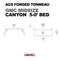 LEITNER ACS FORGED TONNEAU - RACK ONLY - GMC - [Get Rigged Co]