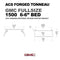 LEITNER ACS FORGED TONNEAU - RACK ONLY - GMC - [Get Rigged Co]
