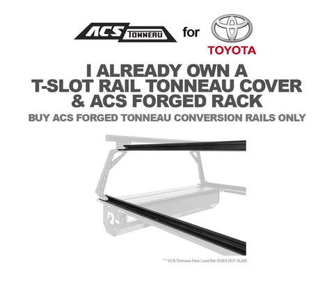 LEITNER ACS FORGED TONNEAU - RAILS ONLY - Toyota - [Get Rigged Co]