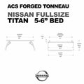 LEITNER ACS FORGED TONNEAU - RAILS ONLY - Nissan - [Get Rigged Co]