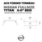 LEITNER ACS FORGED TONNEAU - RACK ONLY - Nissan - [Get Rigged Co]