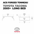 LEITNER ACS FORGED TONNEAU - RACK ONLY - Toyota - [Get Rigged Co]