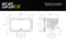 Stage Series 2" SAE/DOT Yellow Sport Standard LED Pod (pair) - [Get Rigged Co]