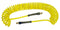 AIR HOSE 30 FT. COILED 1/4" NPT MALE THREAD SUPERFLEX HIGH PRESSURE YELLOW POWER TANK - [Get Rigged Co]