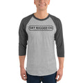 Get Rigged Co 3/4 sleeve raglan shirt - [Get Rigged Co]