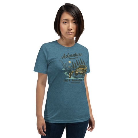 Fly Fishing Adventure Short-Sleeve Unisex T-Shirt - [Get Rigged Co]